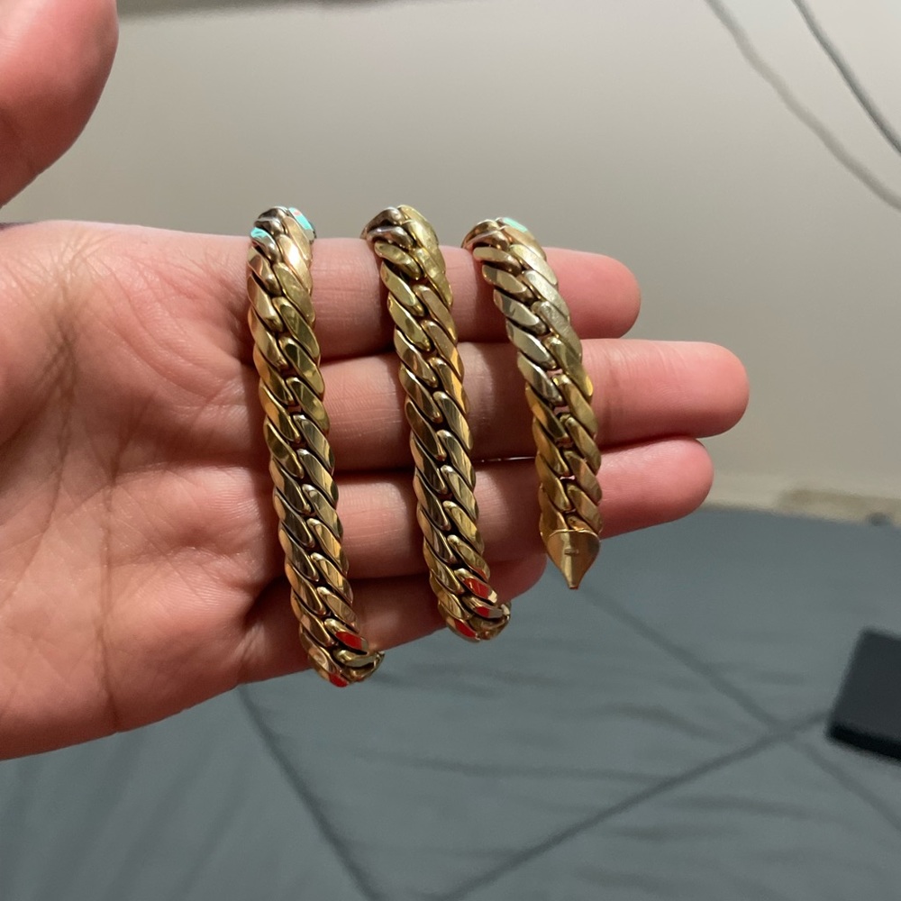 18k Necklace Gold And 18k Bracelet Gold
